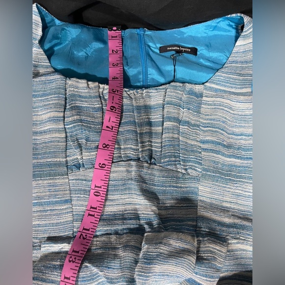 NWT Nanette Lepore Stunning Blue Dress - Picture 9 of 9